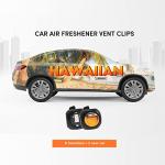 DRIVEJOY Car Air Freshener Vent Clips, 8 PK, 6 Hawaiian, 2 New Car, Car Fresheners for Men Women, Up to 240 Days, Natural Odor Eliminator