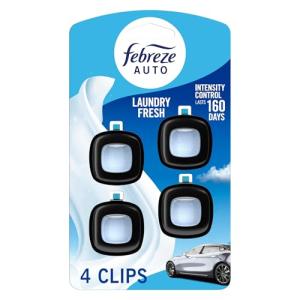 Febreze Car Air Freshener Vent Clip - Laundry Fresh