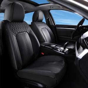 Coverado Seat Covers, Car Seat Covers Front Seats, Black Seat Cover, Waterproof Car Seat Cushion, Front Car Seat Covers Leatherette Car Seat Protector Universal Fit Most Cars