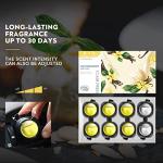 Car Air Freshener Vent Clips, 8 PK, 6 Vanilla, 2 New Car Scent, Provides Long-Lasting Scent, Up to 240 Days, Odor Eliminator