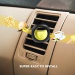 Car Air Freshener Vent Clips, 8 PK, 6 Vanilla, 2 New Car Scent, Provides Long-Lasting Scent, Up to 240 Days, Odor Eliminator