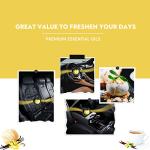 Car Air Freshener Vent Clips, 8 PK, 6 Vanilla, 2 New Car Scent, Provides Long-Lasting Scent, Up to 240 Days, Odor Eliminator