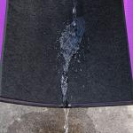 CAR PASS Waterproof Universal Fit Car Floor Mats, Faux Leather Car Carpet Mats with Anti-Slip Nibbs Backing & Driver Heel Pad Fit for SUV,Vans,sedans, Trucks,Set of 4pcs for Women (Black with Purple)