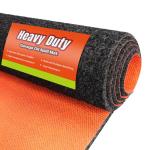 Heavy Duty Oil Spill Mat, Garage Floor Mat for Under Car, 64" X 32", Waterproof, 1/4" Rubber Backing Protects Floor, Reusable, Absorbs All Types of Spills, Oil Absorbent Pads (Black, 64" x 32")