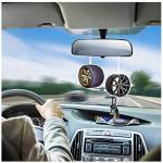 5Pcs Car Air Freshener Incense Chips Scented Ornament Car Auto Parts Turbo Brake Hub Fragrance Hanging Slice, Car Diffuser Ornament Essential Pendant Gift for Car Interior Accessories Home Decor