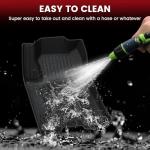 LASFIT Floor Mats for Chevrolet Chevy Colorado/GMC Canyon Crew Cab 2023 2024 2025 2026 (Fit Carpet Floor), All Weather TPE Custom Fit Floor Mats for Cars, 1st and 2nd Row Car Floor Mats Full Set