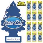 LITTLE TREES Car Air Freshener | Xtra Strength Provides Long-Lasting Scent for Auto or Home | Extra Boost of Fragrance | New Car Scent, 24 Air Fresheners