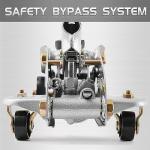 TONDA Floor Jack, Hydraulic Portable Car Lift Jack, 2 Ton (3,800 lb) Capacity, Silver