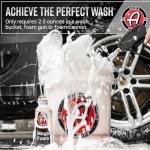 Adam’s Mega Foam (16oz) - pH Neutral Car Soap For Car Washing, Concentated For Wash Bucket, Foam Gun, Won't Strip Car Wax or Ceramic Coatings
