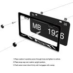 Mountains License Plate Frame Mountains Raised License Plate Frames for Car Decorative Parts Stainless Stee License Plate for Standard Us Canada License Plate Holder 12x6 Inch