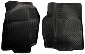 Husky Liners Classic Style Floor Mats | Fits 1994 - 2001 Dodge Ram 1500; 1994 - 2002 Dodge Ram 2500/3500 | Front Row, 2-pc Black - 30711