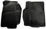 Husky Liners Classic Style Floor Mats | Fits 1994 - 2001 Dodge Ram 1500; 1994 - 2002 Dodge Ram 2500/3500 | Front Row, 2-pc Black - 30711