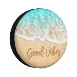 16 Inch Spare Tire Cover Weatherproof Sun Protection Wheel Tire Cover Universal Fit Trailers RV SUV Truck Camper Travel