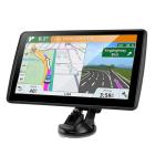 GPS Navigator for Car Truck RV, 2025 Latest Maps, 7-inch Touch Screen with Voice Guidance, Speed Limit & Red Light Camera Alerts (GPS with 1 Charger)