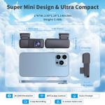 DUUSTA Dash Cam Front, 2K/1440P QHD Dash Camera for Cars Free 32GB Card Included, 170° Wide Angle WDR Dashcams Mini Built in WiFi & APP Control, Night Vision, G-Sensor, Loop Recording