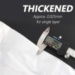 8PCS Extra-Large Tire Covers,Tear-Resistant LDPE Plastic Tire Bags for Storage & Transport Car Tires Wheel,Waterproof Dustproof Tire Storage Bag Car Accessories for Most Vehicles (8PCS)