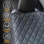 KritterKorner Automotive Seat Covers for Cars, Waterproof Car Seat Cover for Front Seat, PU Leather Car Seat Protector with Nonslip Backing - Universal Fit for Cars, Trucks, SUVs Bucket Seat(1Pcs)