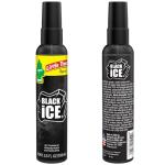 LITTLE TREES Car Air Freshener | Spray Provides a Long-Lasting Scent for Auto or Home | On-the-go Freshness | Black Ice, 6 Air Fresheners