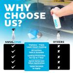 MAXLONE™ 20oz Car Spray with Triphene®, Quick Spray & Wipe All Purpose Waterless Detailer, Better Than Any Car Detailing Kit - Clean, Shine, Protect Paint, Glass, Wheels, and Trim Without Pre-Washing