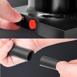 DNA MOTORING 6 tons / 13228 lbs Lifting Automotive Welded Hydraulic Bottle Jack for Repair Vehicle, Pickup, Truck, w/Manual Handle, Black, TOOLS-00357