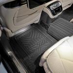 Mandark Car Floor Mats Full Set, 5PCS Deep Dish All Weather Waterproof Heavy Duty Vehicle Pad, Automotive Interior Protection Flooring Liner Accessories, Universal for SUV Sedan Truck (Black)