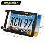 License Plate Frame with Stylish Design
