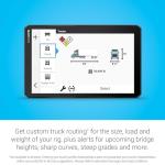 Garmin dēzl™ OTR820, Large High-Res 8” GPS Truck Navigator, Custom Routing, Satellite Imagery, Wind Speed, Community-Shared Loading Docks, Entrances and Parking, Dual-Orientation Display