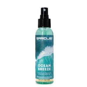 Proje Ocean Breeze - Air Freshener Spray for Car, Bathroom, & Bedroom - Odor Eliminator & Deodorizer for Home or Auto - Long-Lasting Formula - 4 Fl Oz