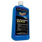 Meguiar's M5032 Marine/RV One Step Cleaner Wax, Easy-to-Use Marine Wax for Boats and RVs That Removes Light Defects, Restores Color Brilliance, and Protects the Surface, 32 Fl Oz