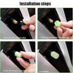 Tire air caps, Glowing tire Valve caps, Universal tire caps for Cars Trucks Motorcycles SUVs and Bikes Glow in The Dark Valve stem caps (5 Color-20PCS)