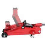 K Tool International 63097A 2 Ton Automotive Trolley Floor Jack with Jack Stands for Garages, Repair Shops, and DIY, 4,000 lbs. Capacity, Hydraulic Lifting Range 5-1/8" to 13", Heavy Duty Steel, Red