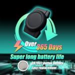 LIPCXSYM Car GPS Tracking Device for Vehicles Real Time GPS Tracker for Vehicles Mini Hidden Car Tracker with Magnetic Waterproof Case No Monthly Fee iOS Compatible Black