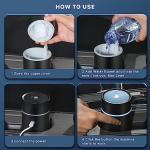 Car Fragrance diffusers, Air fresheners,USB-Powered Mini Ultrasonic Mist Humidifier Oil Diffuser for Vehicle