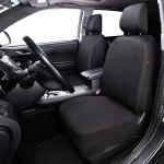 Flying Banner Car Seat Covers Front Seats Rear Bench Polyester car seat Protectors Easy installations Rear Bench Split Classic Man Lady Truck Soid Black