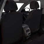 Flying Banner Car Seat Covers Front Seats Rear Bench Polyester car seat Protectors Easy installations Rear Bench Split Classic Man Lady Truck Soid Black