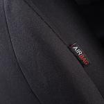 Flying Banner Car Seat Covers Front Seats Rear Bench Polyester car seat Protectors Easy installations Rear Bench Split Classic Man Lady Truck Soid Black