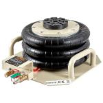 VEVOR Air Jack, 3 Ton/6600 lbs Triple Bag Air Jack, Airbag Jack with Six Steel Pipes, Lift up to 17.7 inch/450 mm, 3-5 s Fast Lifting Pneumatic Jack, with Side Handles for Car, Garage, Repair (White)