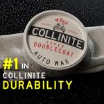 Collinite 476 Super Doublecoat Wax-Carnauba + Polymer Sealant - High Gloss Shine + Ultra Durable Hydrophobic Beading & Long-Lasting Paint Protection for Cars, Trucks, and Motorcycles (9 fl oz)