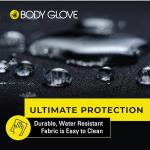 Body Glove 22-1-70331-9 Hyper Fit Universal Bucket Seat Cover for Cars, Sedans, SUVs, Neoprene, Black, 1 Seat Cover