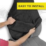 Body Glove 22-1-70331-9 Hyper Fit Universal Bucket Seat Cover for Cars, Sedans, SUVs, Neoprene, Black, 1 Seat Cover