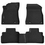 All Weather Floor Mats Fit for Nissan Sentra 2020-2025 TPE Liners Sentra Accessories Set All Season Guard Odorless Anti-Slip Floor Mats Black