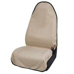Leader Accessories Towel Waterproof Car Seat Cover Beige for Trucks SUV Seats Fitness Athletes Pets Gym and Water Sport