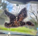 ThatsRad Car Air Freshener Duck Fly Fishing Fish Hunting (One Size, Camo Mallard/Leather Scent)