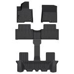 Auxko All Weather Floor Mats Fit for Kia Sorento Hybrid 2025 2024-2021(Include PHEV 22-25) TPE Rubber Liners Sorento Hybrid Accessories Set All Season Odorless Anti-Slip Floor Mats