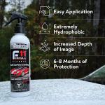 TopCoat F11 Car Polish & Sealer for Cars, Motorcycles, RVs and More – Water-Based Alternative to Ceramic Car Wax - 16 oz F11 Top Coat Spray Bottle