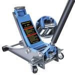 LARBANKE 3 Ton Floor Jack with Dual Pistons Quick Lift Pump,6600 LBS Low Profile Carbon Steel Floor Jack,Lifting Range 2.87"-19.69",for Sport Utility Vehicle,Blue