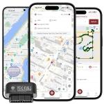 SafeTag Plug - 4G LTE Car GPS Tracker, Vehicle Location Every 10-30 Seconds, Multiple GeoFences, Route Playback, Monitor Speed, Driving Behaviour, No Activation Fees, Cancel Anytime, 7 Day Free Trial