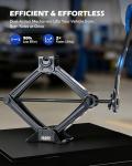 Orion Motor Tech 2 Ton Scissor Jack, 14 pc. Dual-Action Car Scissor Jack Kit for Sedan SUV MPV with Drill Socket Ratchet Wrench, 4409 lb. Portable Car Jack and Stand Kit for Spare Tire Changing