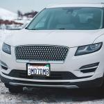 BGGTMO Matte Black Aluminum License Plate Frames- 2 Pack Heavy Duty Car Tag Cover for Front & Rear, 4 Hole Rust Proof Universal Holder, Mount Screws Caps, Inserts, Rattle Proof Pads