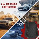 PARTZER Floor Mats for Chevy Equinox/GMC Terrain 2018-2024 (Not fit EV Models), All Weather TPE Protection Floor Liners Accessories, 1st & 2nd Row & Cargo Liner